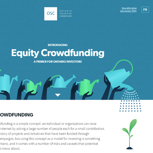 OSC Equity Crowdfunding